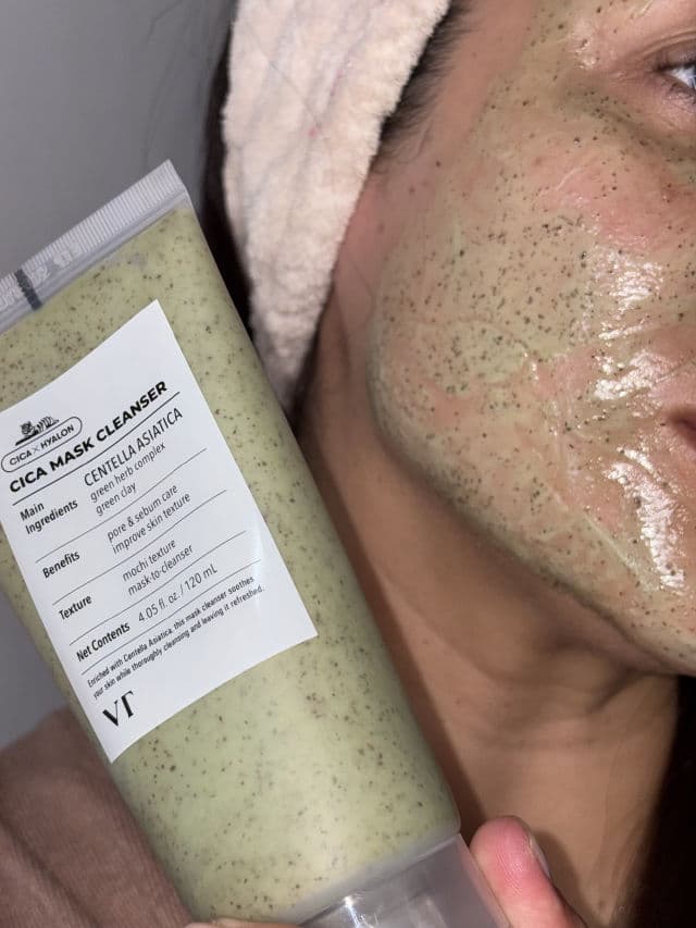 VT COSMETICS Cica Mask Cleanser review photo by GloweeBeautyClub