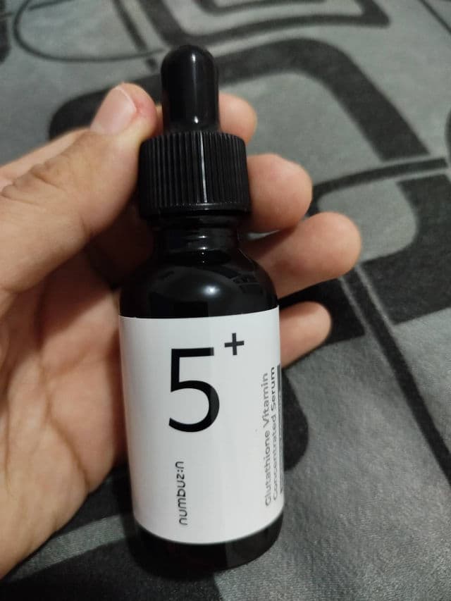 numbuzin No.5 Glutathione Vitamin C Concentrated Serum review photo by Cinthia14