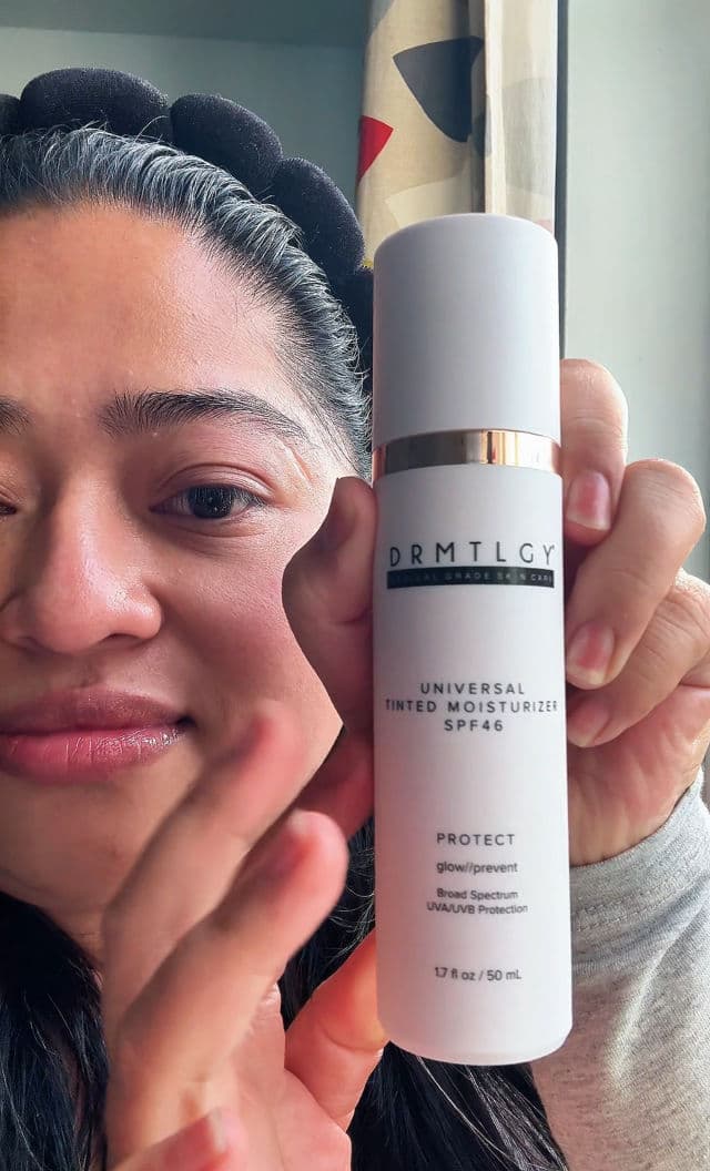 DRMTLGY Universal Tinted Moisturizer SPF 46 review photo by ReviewsLynWrotes