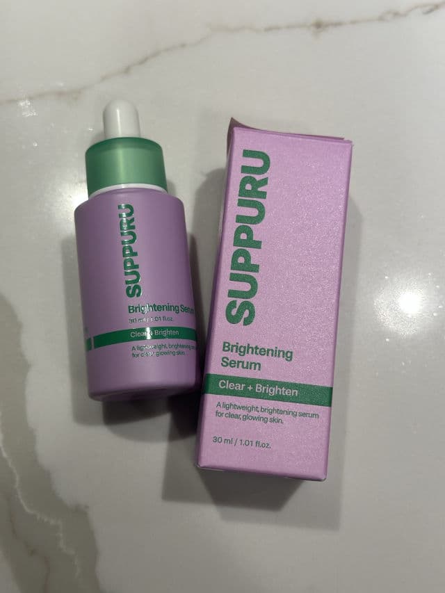 SUPPURU Brightening Serum review photo by influenceeee