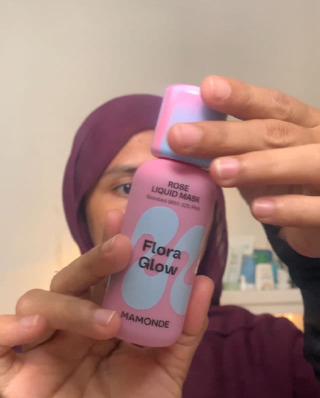 Mamonde Flora Glow Rose Liquid Mask review photo by rica