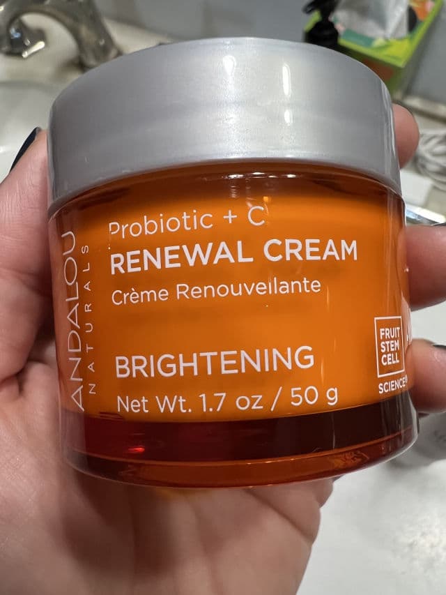 Andalou Naturals Probiotic + C Renewal Cream review photo by deeg
