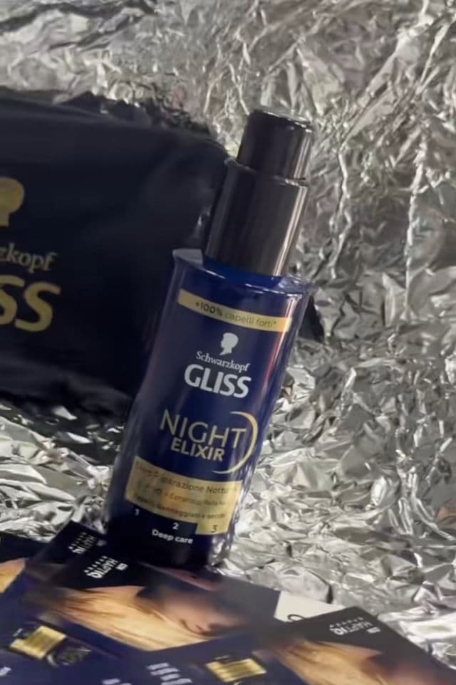 Schwarzkopf Gliss Night Elixir Overnight Reconstruction review photo by TheNatali