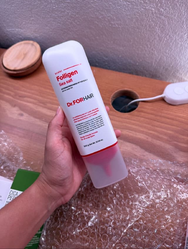 Dr.FORHAIR Folligen Sea Salt Scaler review photo by leohontas