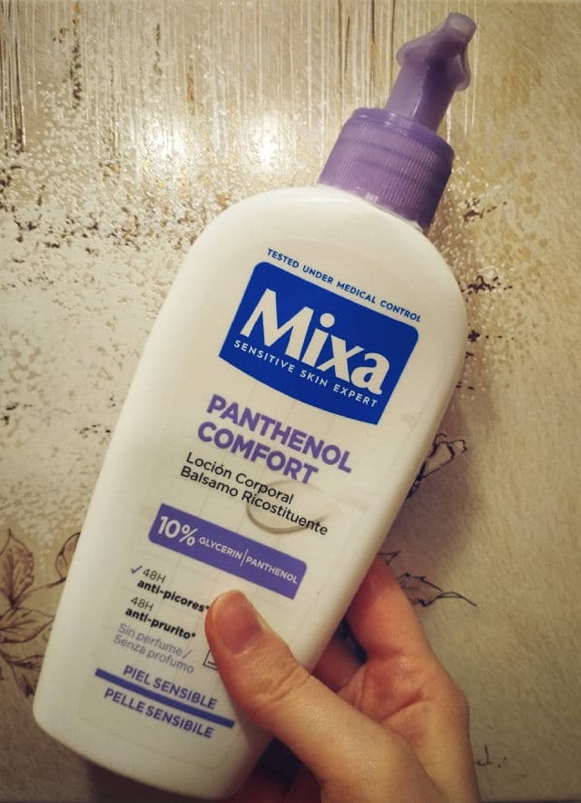 Mixa Panthenol Comfort Body Balsam review photo by PickyMickys