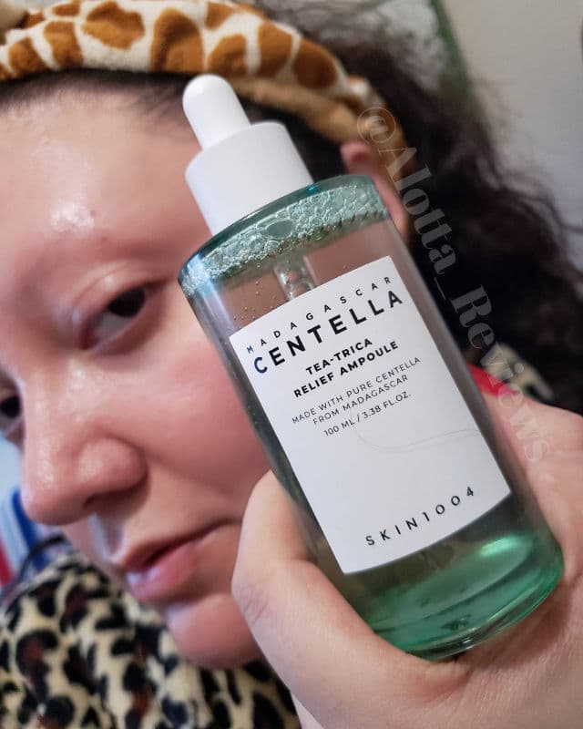 SKIN1004 Madagascar Centella Tea-Trica Relief Ampoule review photo by AlottaxReviews