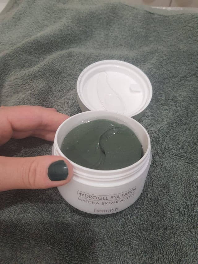 Heimish Matcha Biome Hydrogel Eye Patch review photo by maribell