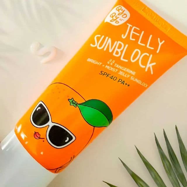 Qyo Qyo Tangerine Bright+Moist Jelly Sunblock review photo by riaslist