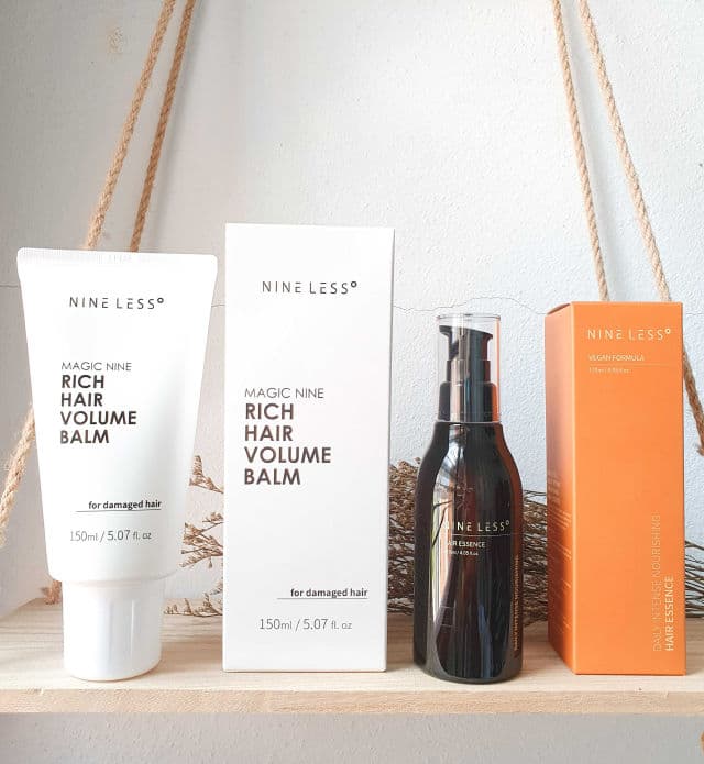 NINELESS Magic Nine Rich Hair Volume Balm review photo by skinlovate