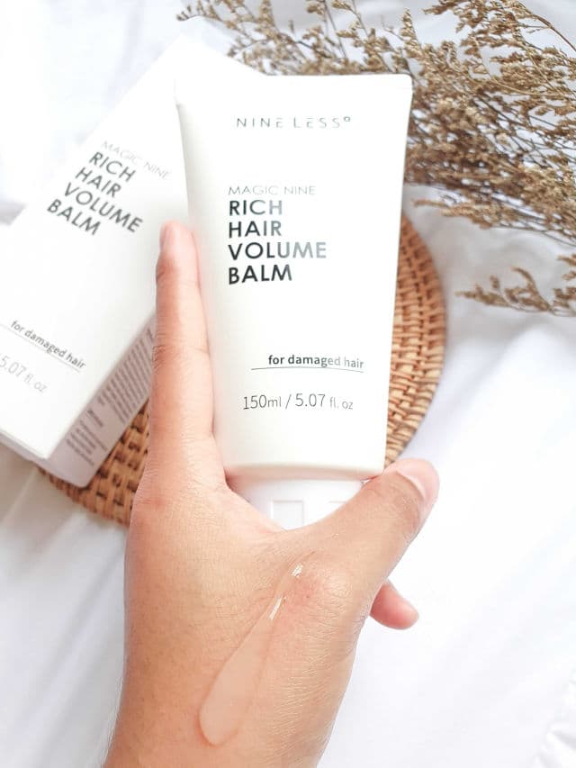 NINELESS Magic Nine Rich Hair Volume Balm review photo by skinlovate
