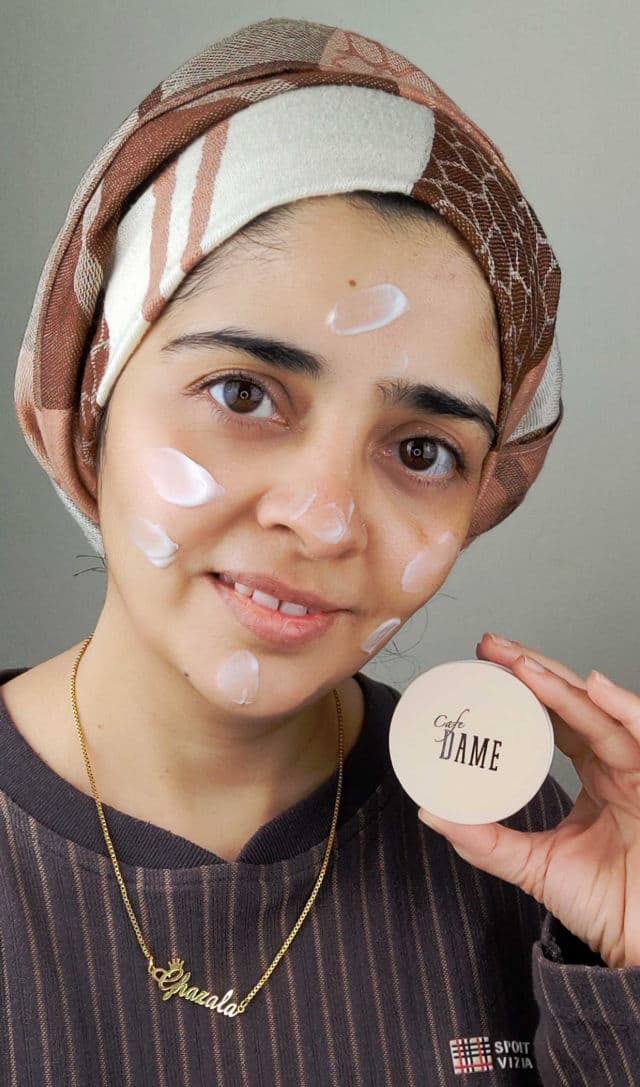Cafe Dame Whitening Improvement Moisture Cream review photo by ghazalabeautystyle