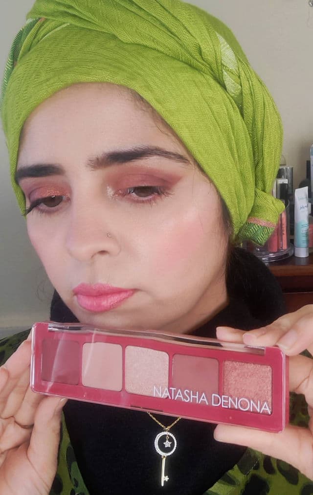 Natasha Denona Cupid Eyeshadow Palette review photo by ghazalabeautystyle
