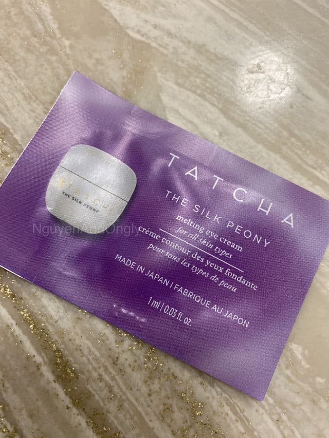 Tatcha The Silk Peony Eye Cream review photo by NguyenAndOngLy