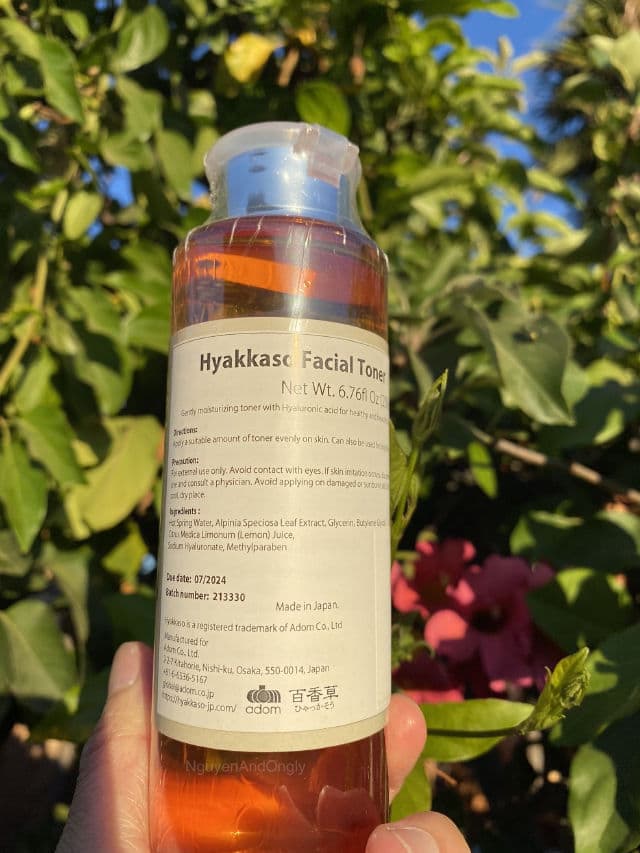 Hyakkaso Facial Toner review photo by NguyenAndOngLy