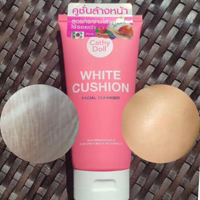 Cathy Doll White Cushion Facial Foam Cleanser review photo by Apweel