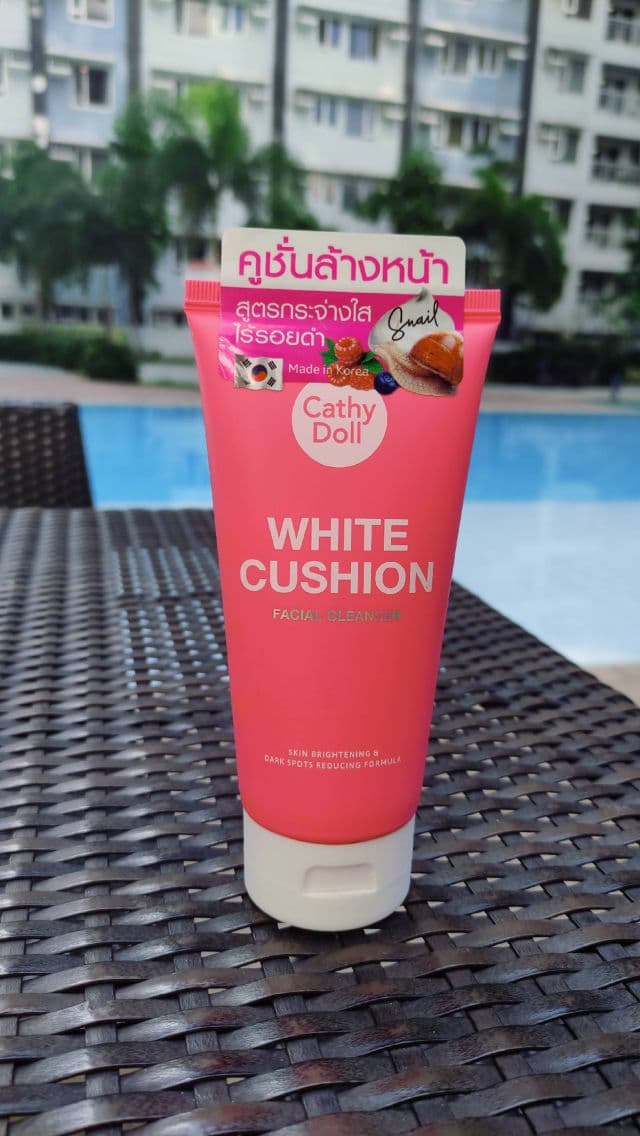 Cathy Doll White Cushion Facial Foam Cleanser review photo by Apweel