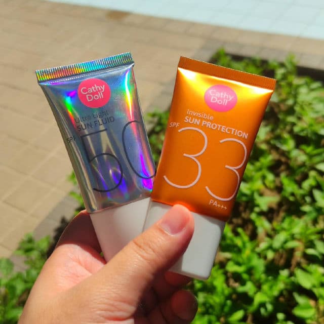 Cathy Doll Ultra Light Sun Fluid SPF50 PA++++ review photo by Apweel