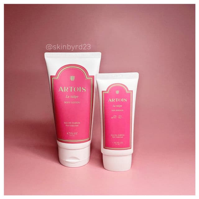 ARTOIS La Tulipe Sun Essence SPF50+ PA++++ review photo by Skinbyrd