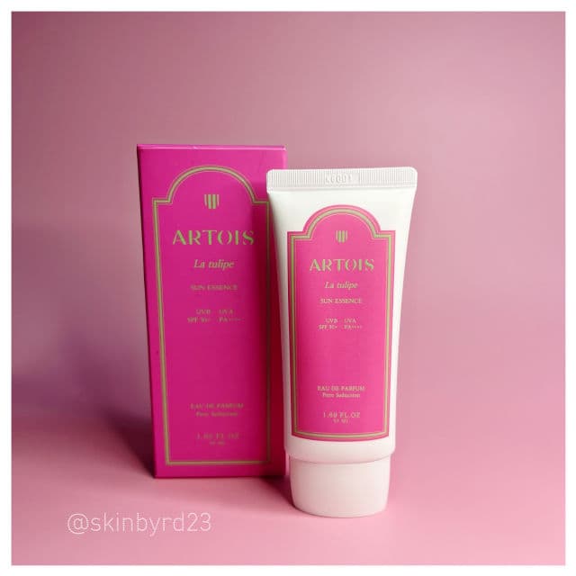 ARTOIS La Tulipe Sun Essence SPF50+ PA++++ review photo by Skinbyrd