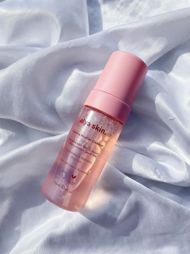 Alya Skin Foaming Micellar Cleanser review photo by NicoleSkincare