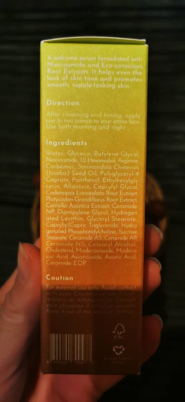 Swida Root of the Glow Serum 	 review photo by RimasBeautyCorner