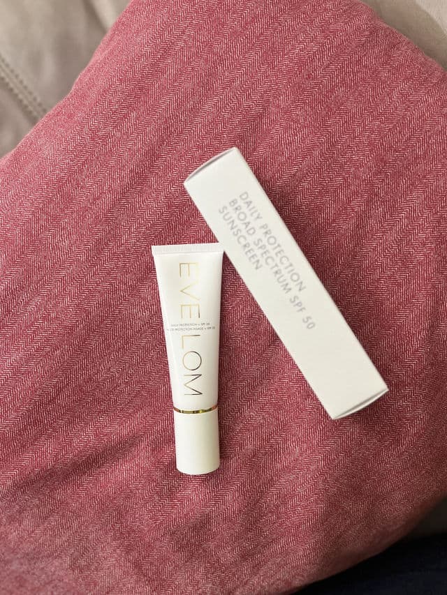 Eve Lom Daily Protection SPF 50 review photo by EyeNez