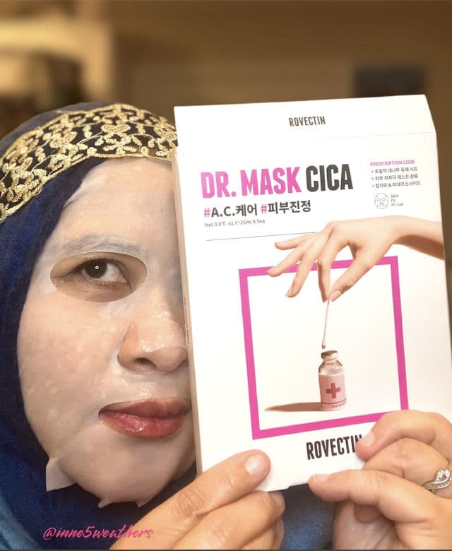 Rovectin Dr. Mask Cica review photo by EyeNez