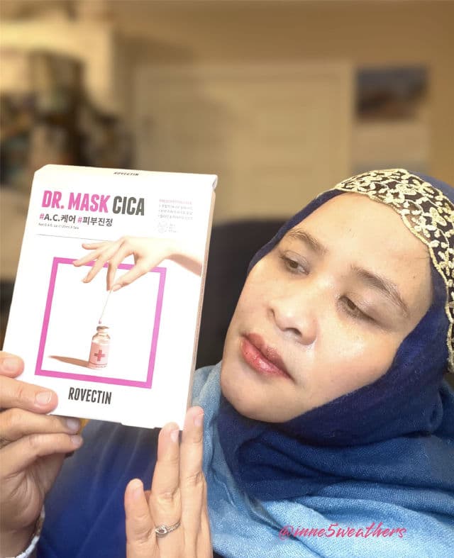 Rovectin Dr. Mask Cica review photo by EyeNez