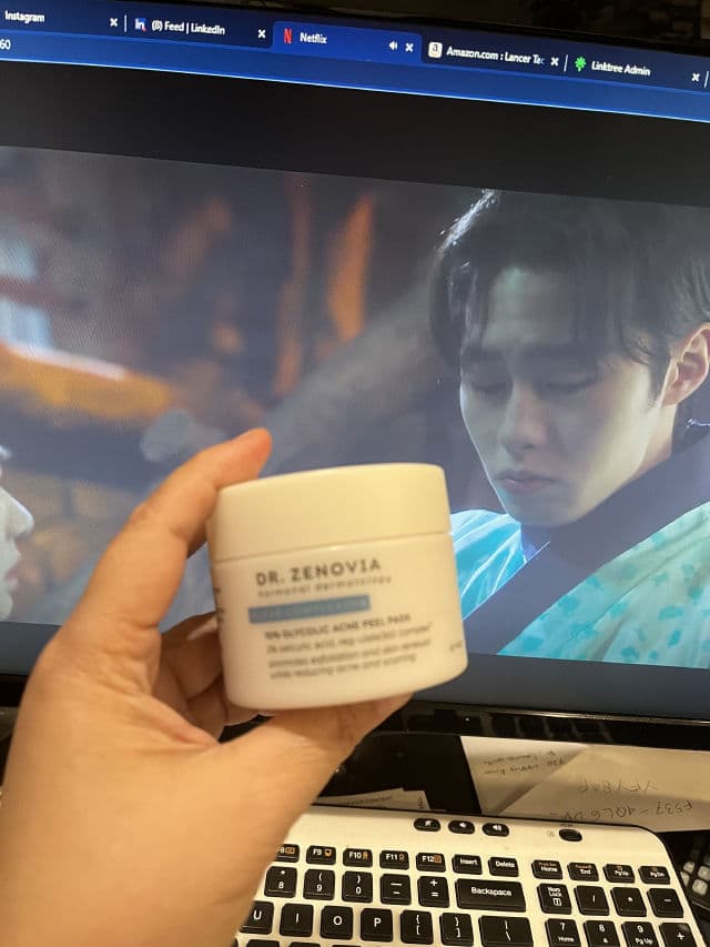 Dr. Zenovia Clear Complexion 10% Glycolic Acid Peel Pads review photo by EyeNez