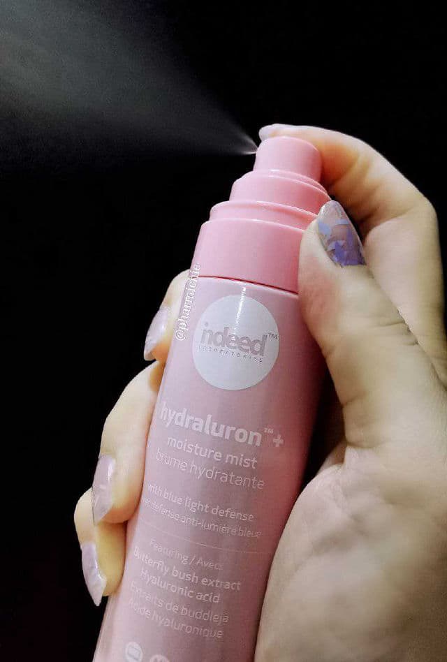 Indeed Laboratories Hydraluron+ Moisture Mist review photo by Pharmichie
