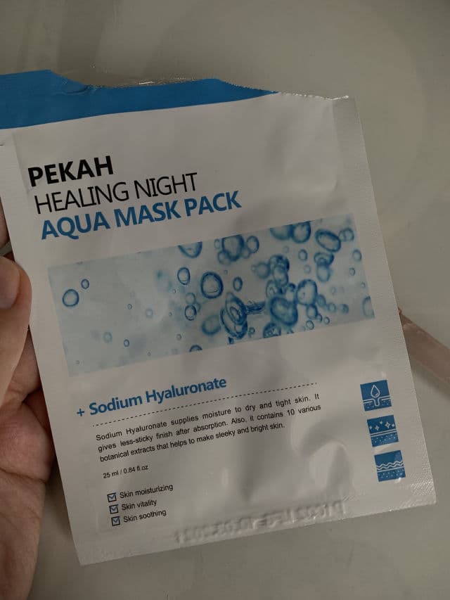 PEKAH Healing Night Aqua Mask Pack	 review photo by Demochka
