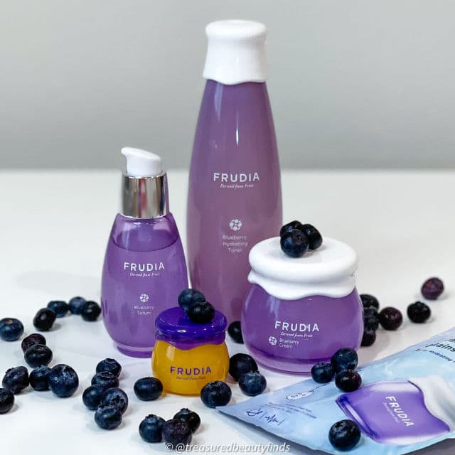Frudia Natural Hydration Maintains Moisture Blueberry Mask review photo by treasuredbeautyfinds