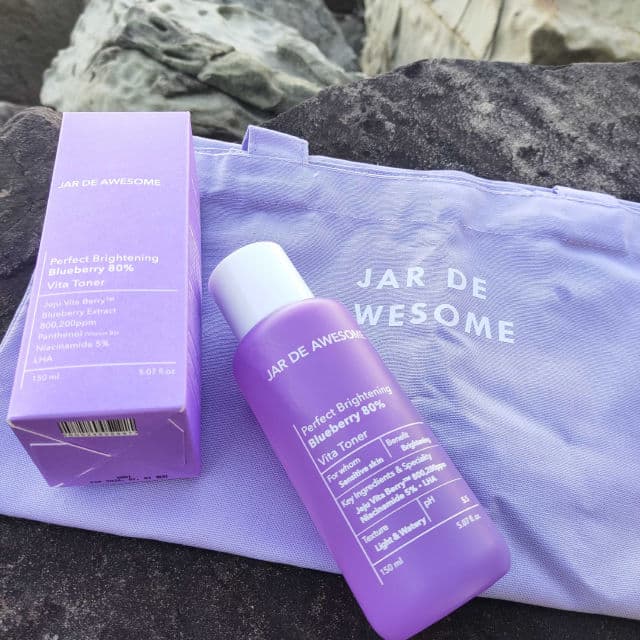 JAR DE AWESOME Perfect Brightening Blueberry 80% Vita Toner review photo by mazeltam