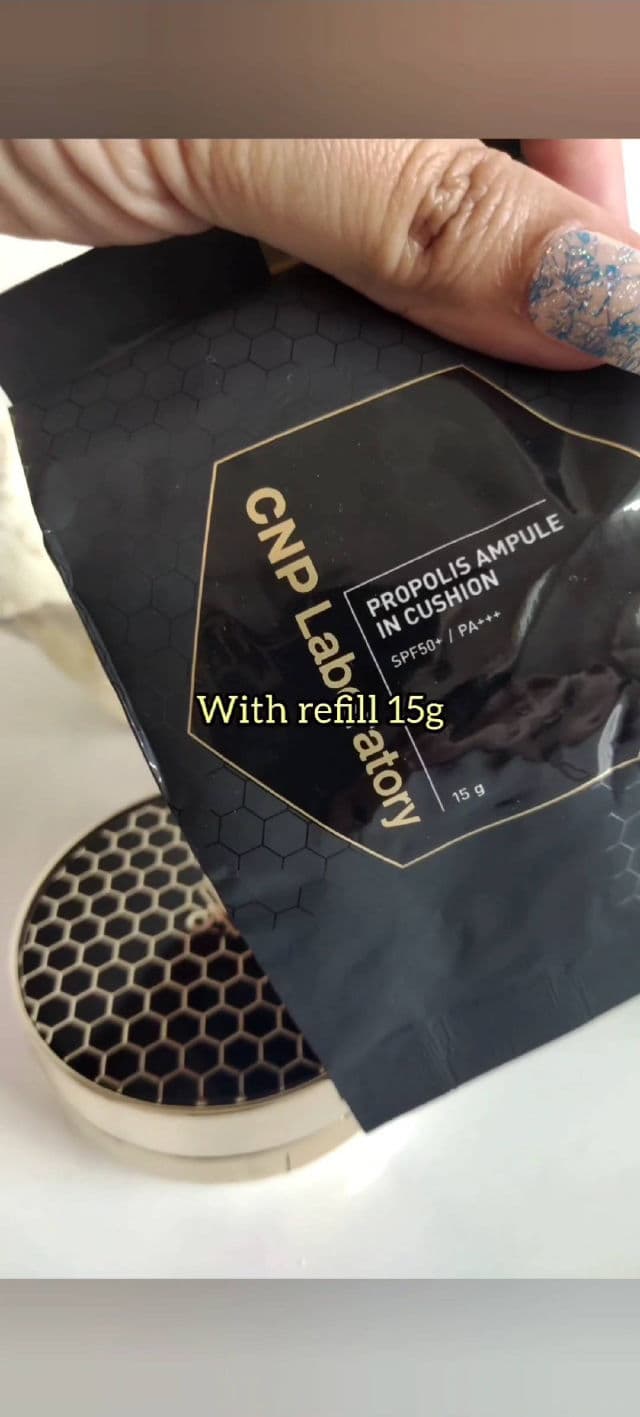 CNP Laboratory Propolis Ampule In Cushion SPF50+ PA+++ review photo by mazeltam