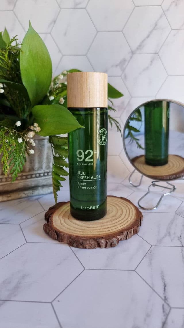 THE SAEM Jeju Fresh Aloe Toner review photo by Cosmetikarmina
