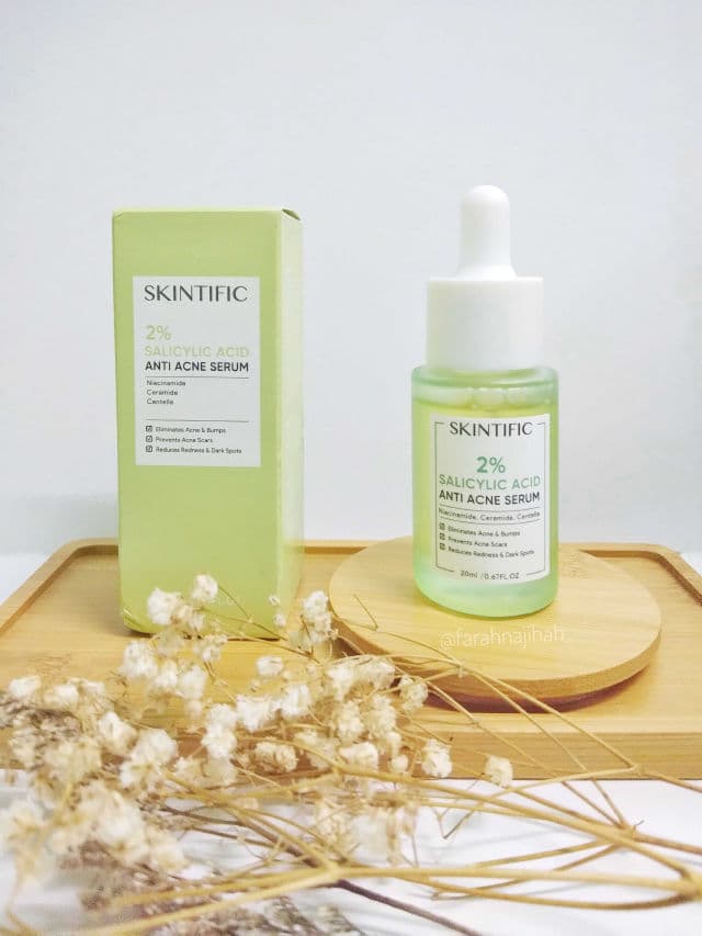 Skintific 2% Salicylic Acid Anti Acne Serum review photo by FrahNjhah