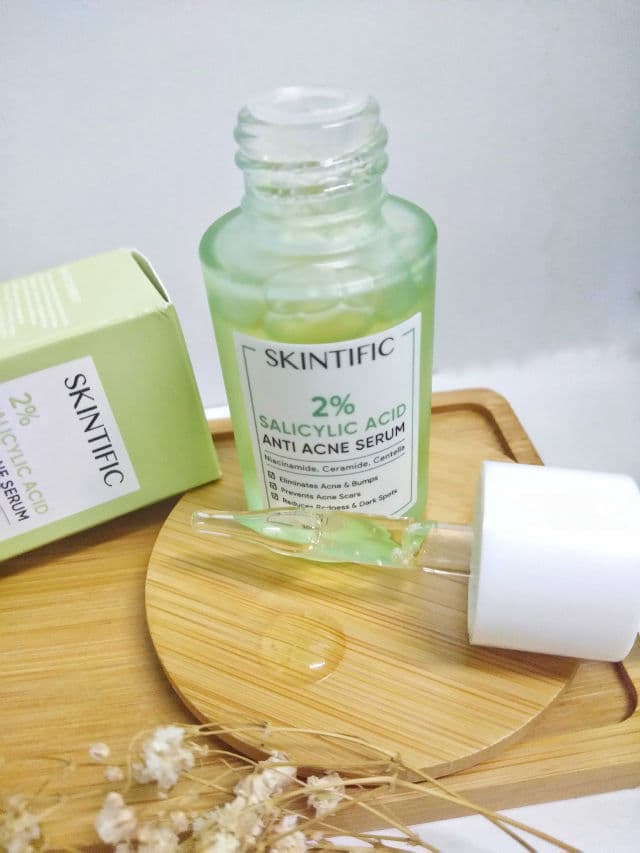 Skintific 2% Salicylic Acid Anti Acne Serum review photo by FrahNjhah