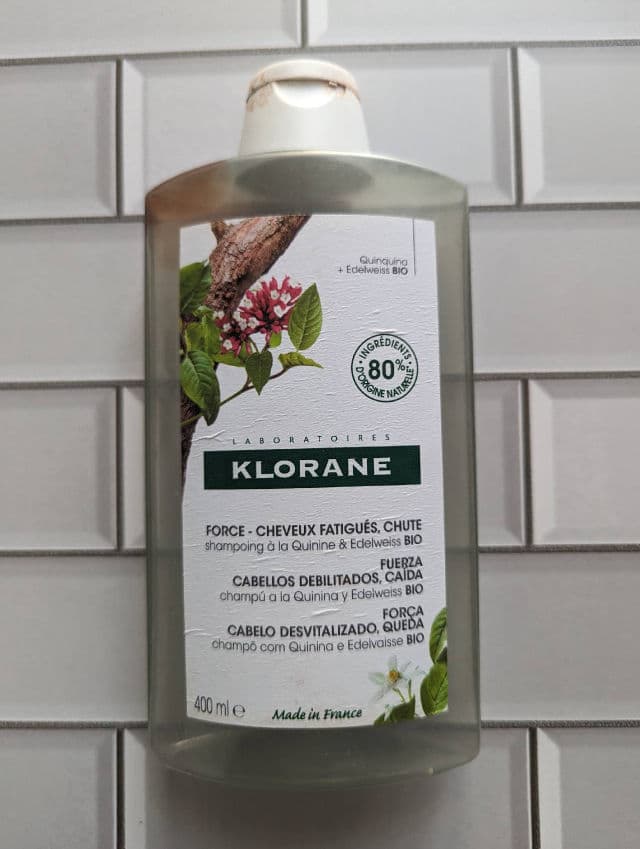 Klorane Strengthening Shampoo with Quinine & Edelweiss review photo by Mgp1104