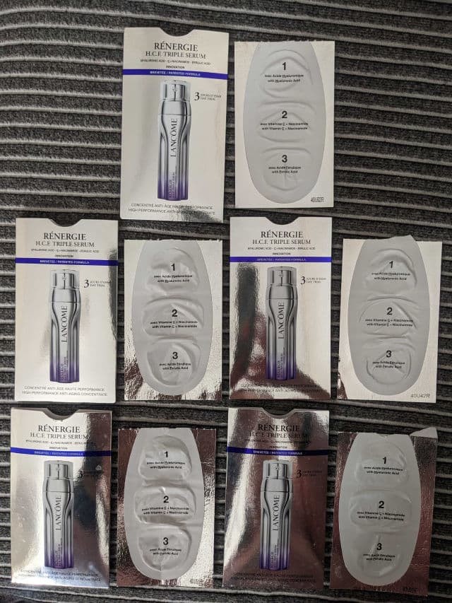 Lancome Rénergie H.C.F. Triple Serum review photo by Mgp1104