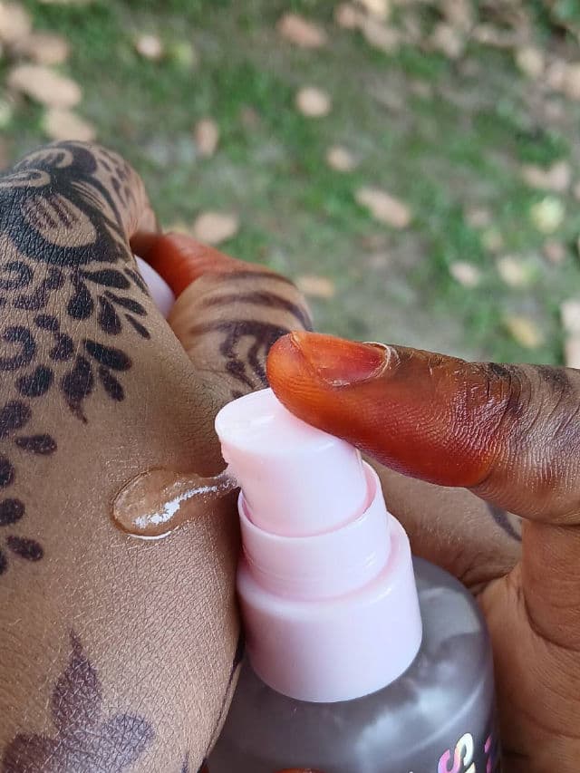 Naked Sundays SPF50 Clear Glow Radiant Sunscreen Serum review photo by Cocoababe