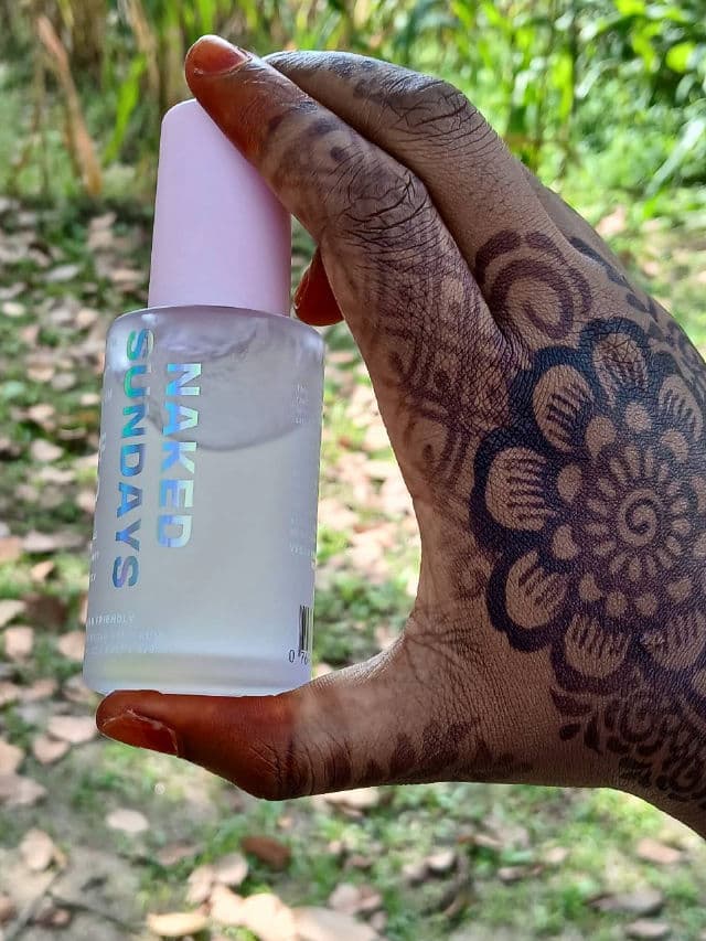 Naked Sundays SPF50 Clear Glow Radiant Sunscreen Serum review photo by Cocoababe