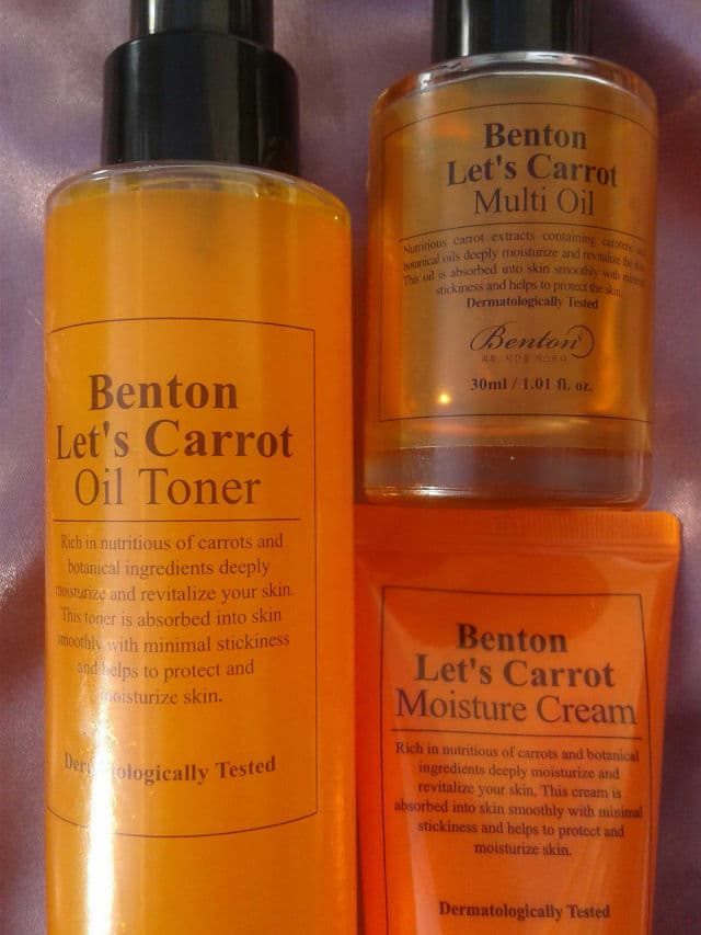 BENTON Let's Carrot Oil Toner  review photo by Skincarehaircare18