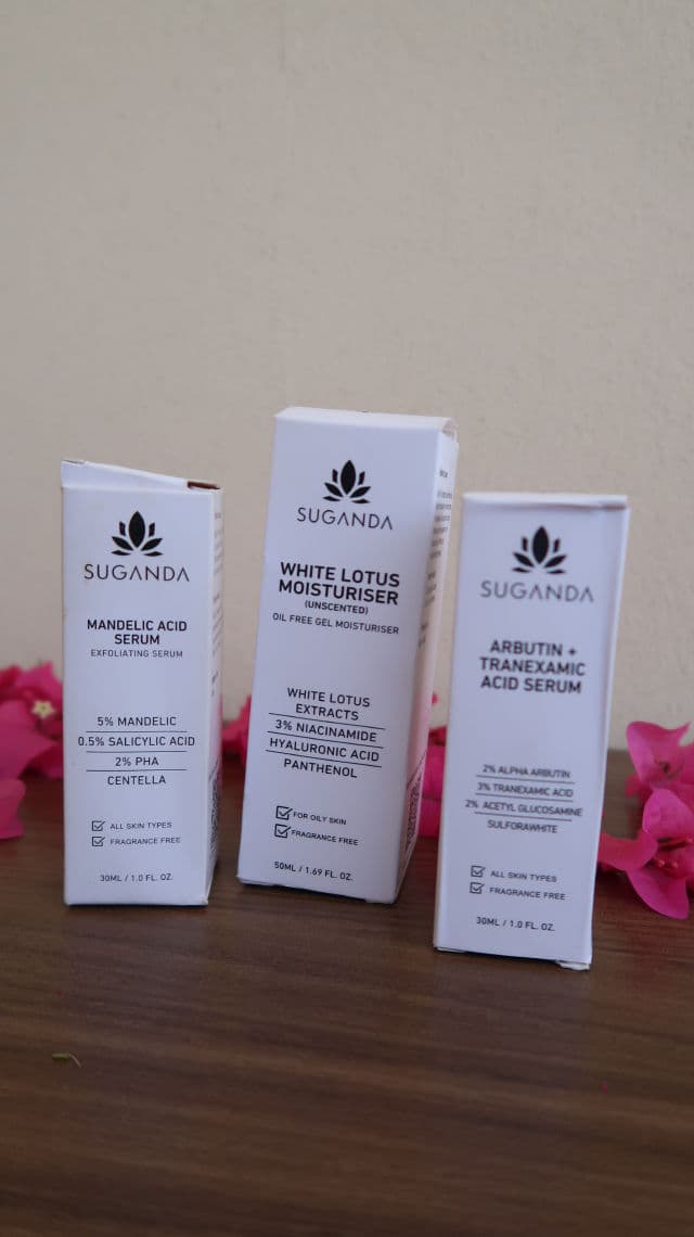 Suganda Arbutin + Tranexamic Acid Serum review photo by skincarebiased