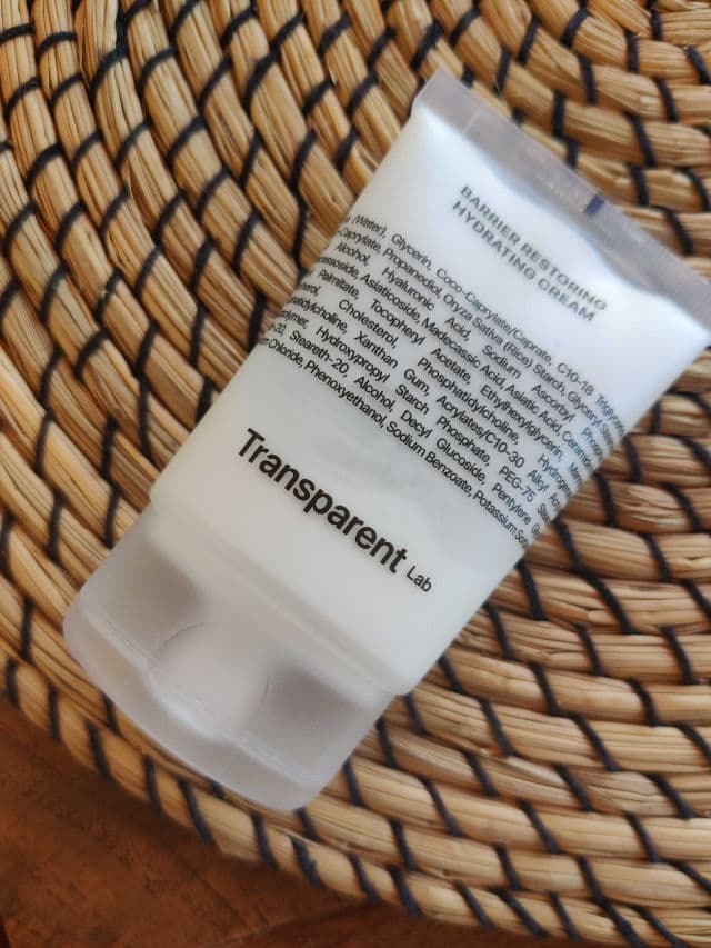 Transparent Lab Barrier Restoring Hydrating Cream review photo by kateboo