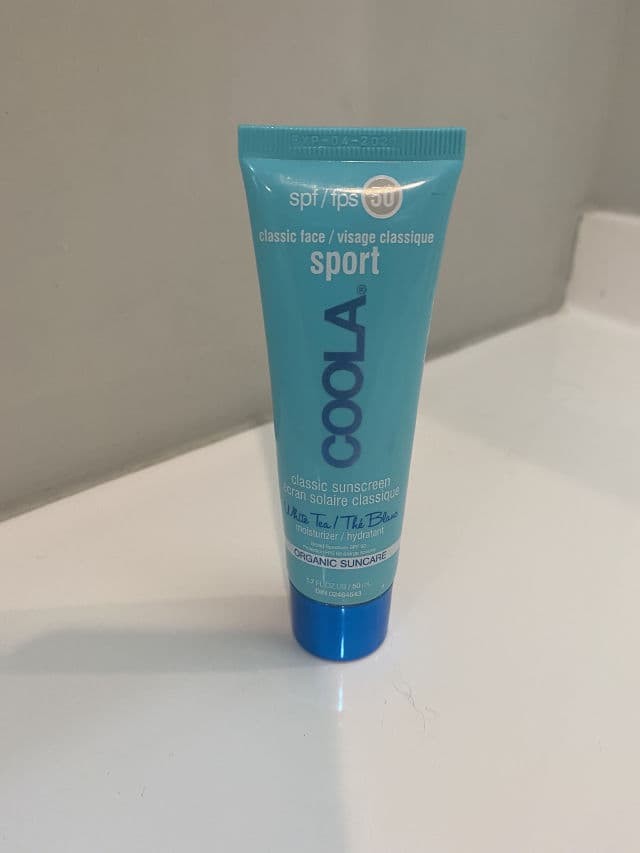 Coola Classic Face Sport SPF 50 - White Tea review photo by MorganO