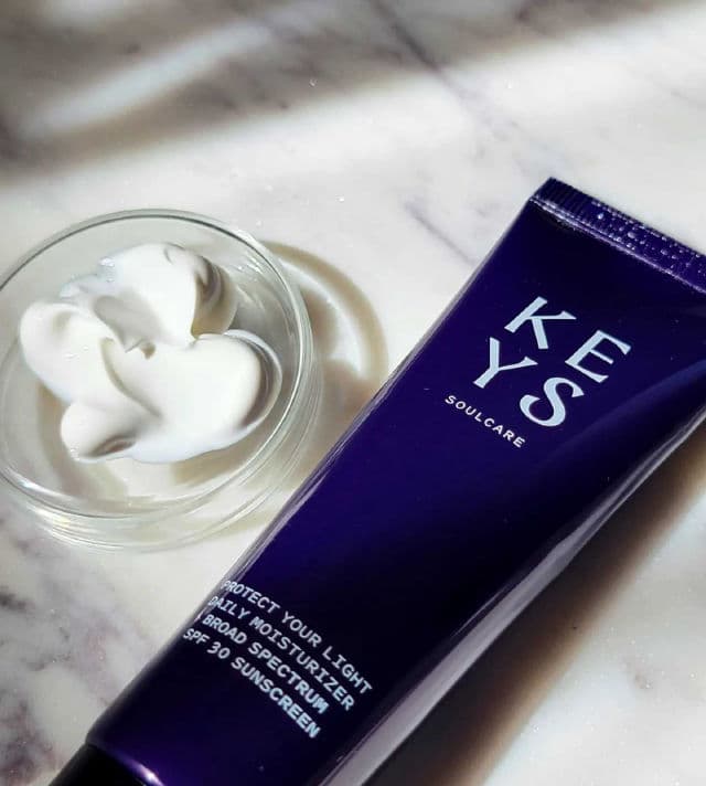 Keys Soulcare Protect Your Light Daily Moisturizer SPF30 review photo by lauristreasures