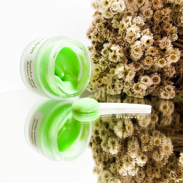 Dorskin Matcha Glow Dream Sleeping Mask  review photo by Istiqomah