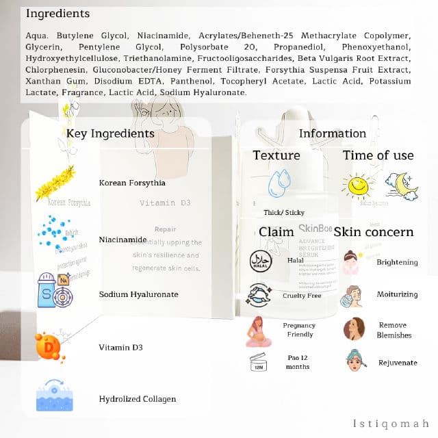 SKINBAE Advance Brightening Serum review photo by Istiqomah