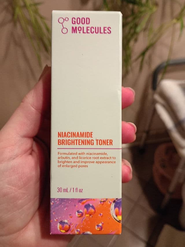 Niacinamide Brightening Toner product review