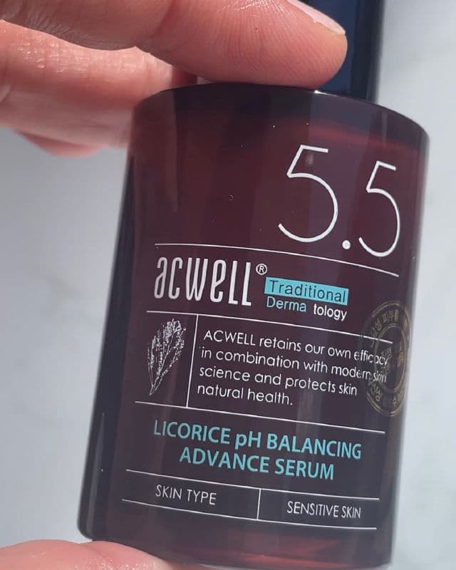 ACWELL Licorice pH Balancing Advance Serum review photo by glossoria
